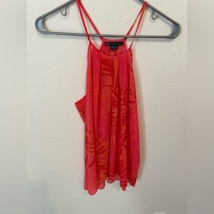 Woman’s pink tank top, size small, Armani exchange